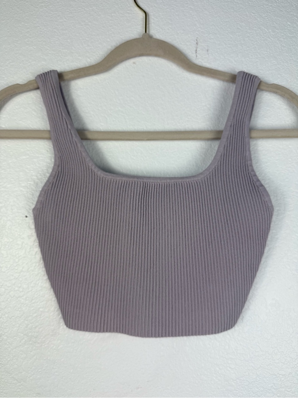 Babaton sculpt knit cropped tank size XS